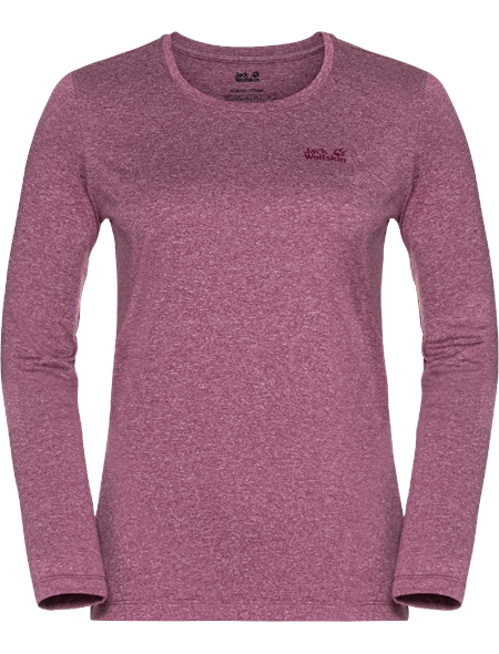 Jack Wolfskin Womens Sky Thermal LS Baselayer Top